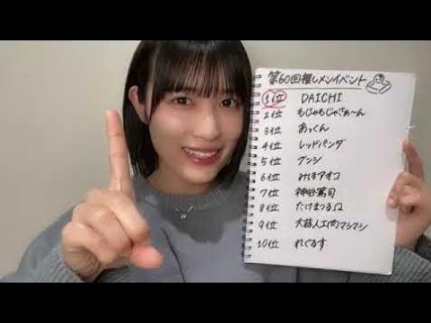 2023/01/28 20:30　田中 美帆（STU48 2期生）　明日は公演！