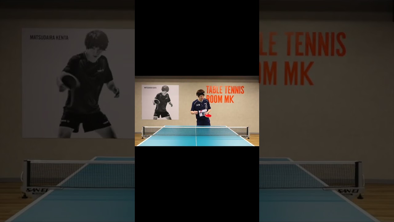 【ワンポイントレッスン#50】フォアで回り込んだあとのバックドライブ解説!!#shorts