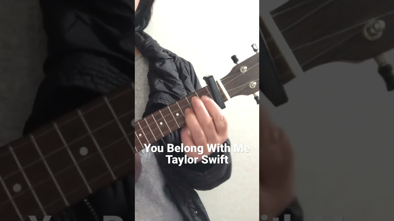 You Belong With Me - Taylor Swift cover KUU ウクレレ弾き語り サビだけ