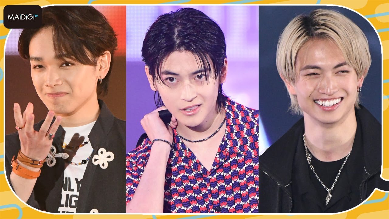 “8LOOMポーズ”も！高橋文哉＆綱啓永＆宮世琉弥がガルアワに集結！
