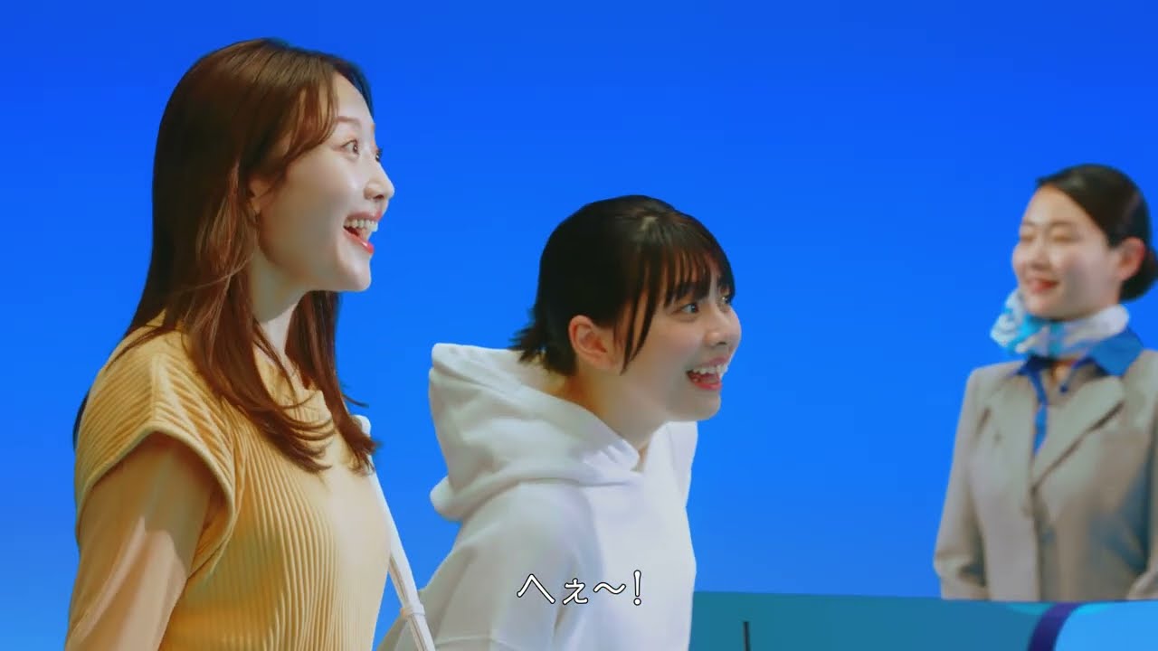 「世界を近くに、ANA」北米篇