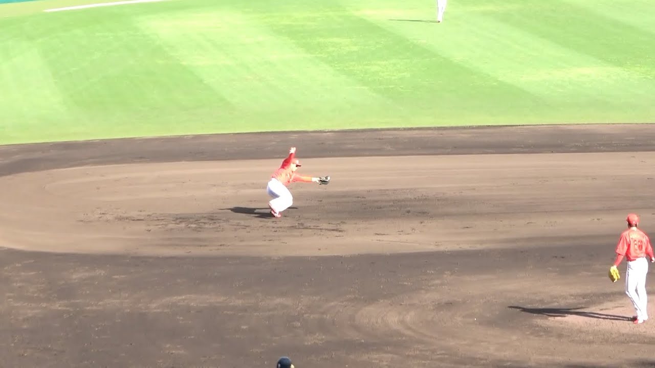 サード林も見事なファインプレーをみせる。　広島カープ　2023年５月20日菊池 涼介 野間 峻祥 秋山 翔吾 マクブルーム  田中 広輔