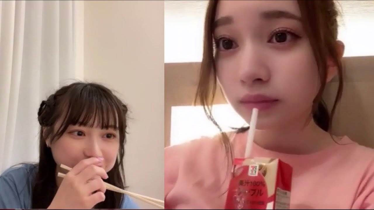 隣で中学生みたいな下ネタ連発する奥原妃奈子に思わず笑ってしまう山田杏華ちゃん