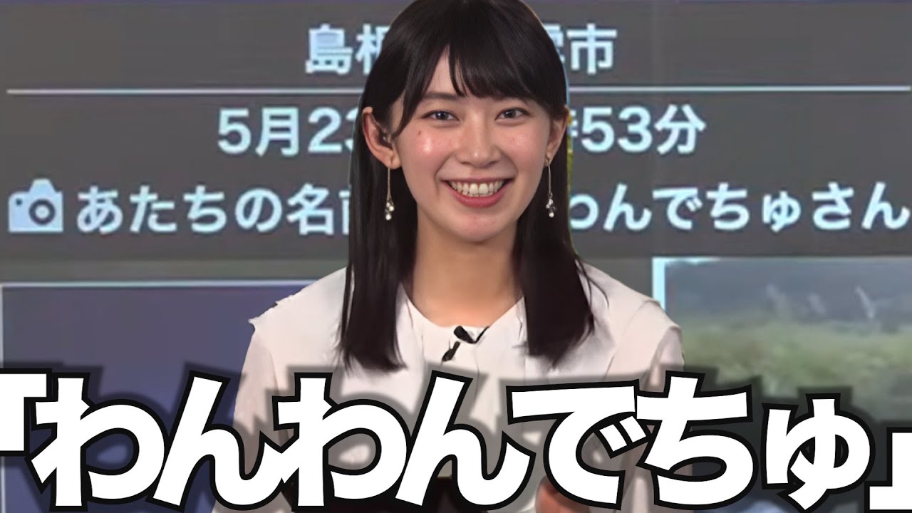 「わんわんでちゅ」で即ツボる、お天気お姉さん【檜山沙耶】