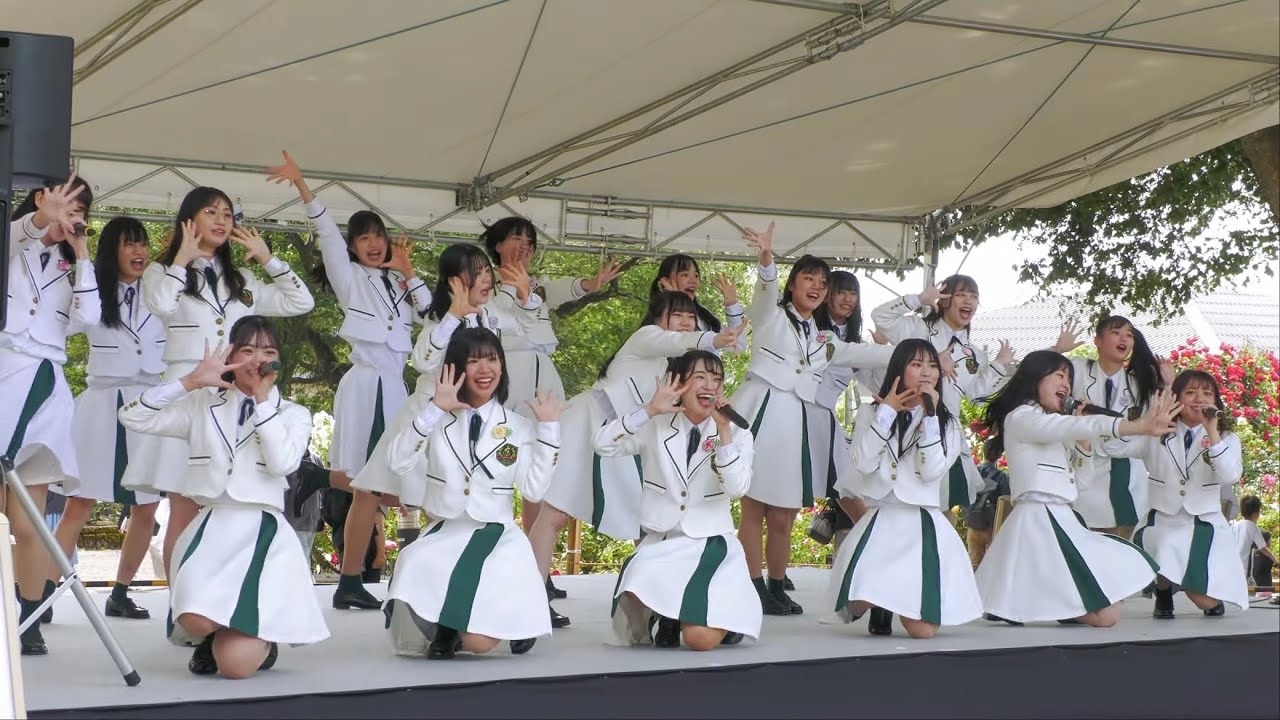 ほくりくアイドル部 2023.05.21「スポーツとみどりdeハッピーフェスタ」＠金沢南総合運動公園バラ園