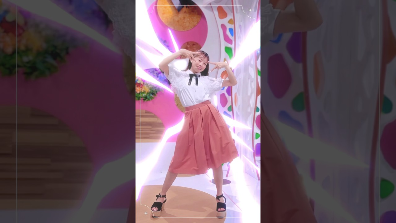 中塚アナが「アイドル／YOASOBI」踊ってみた#shorts
