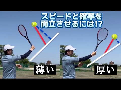 薄い握りでサーブを打つメリットは「手首の可動域が広がるから」ではない