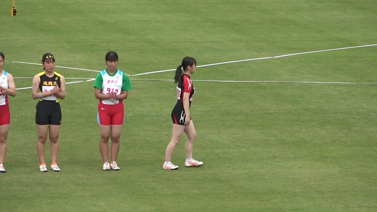20230527宮崎県高校総体女円盤投トップ８紹介