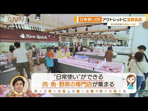「ジ アウトレット湘南平塚」開業　日常使いOK！　“しらす”グルメも【あらいーな】(2023年5月29日)