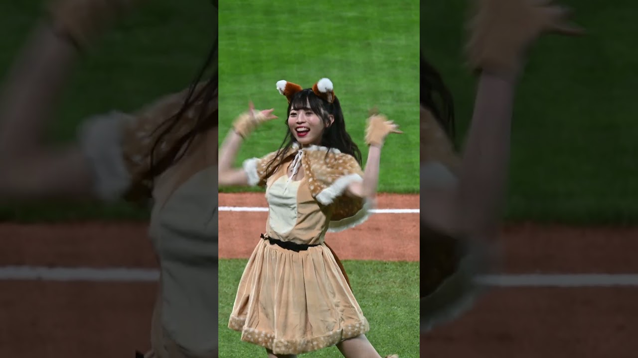 ファイターズガール　塩澤美咲さん　4Kフルはコメント欄　#shorts