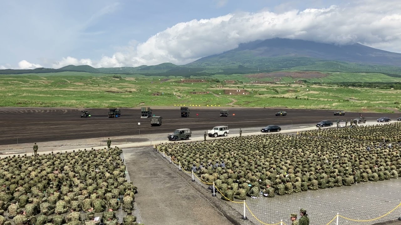 令和５年度 #富士総合火力演習 へ出席しました