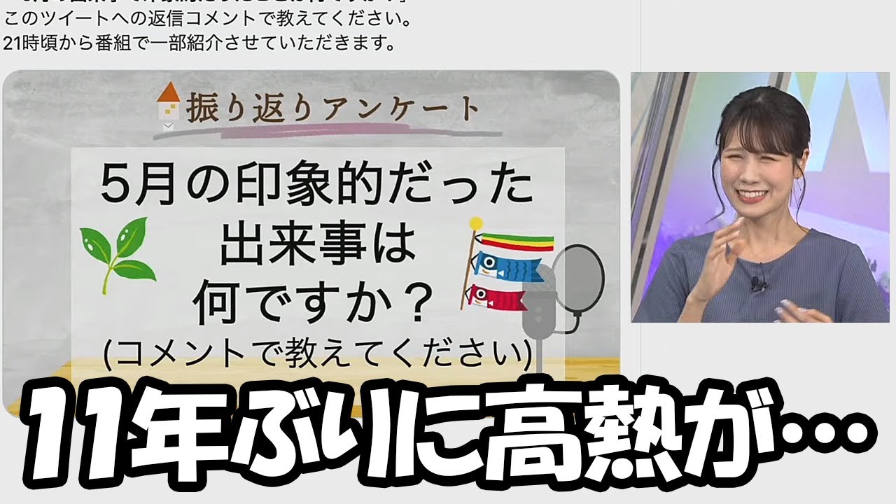 【戸北美月】中学生以来11年ぶりに熱を出してしまったお天気お姉さん（わたげさんは看病してくれず）