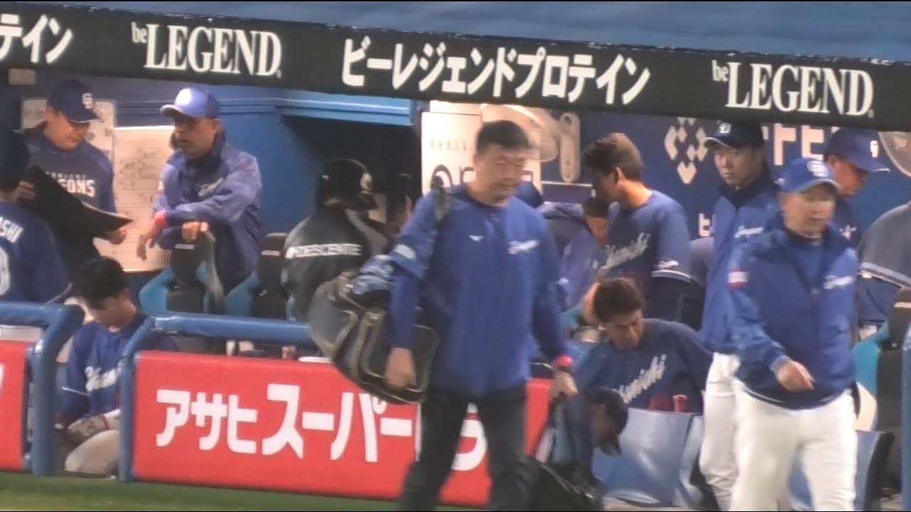 -2023.05.14-【NPB】９回表 髙橋宏斗 ゲームセットの瞬間 ベンチでしばし立ち尽くす 中日ドラゴンズ（vs東京ヤクルト）