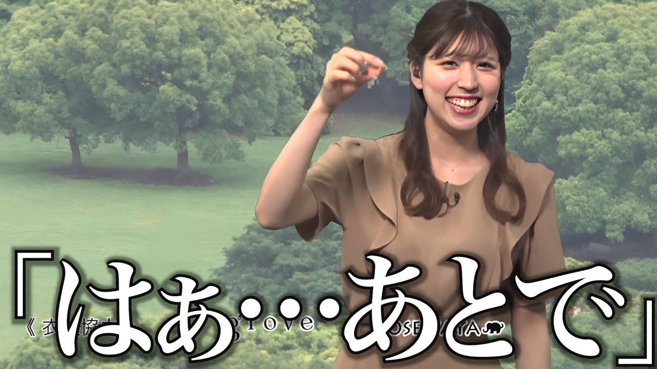 説明が面倒になる、お天気お姉さん【小林李衣奈】