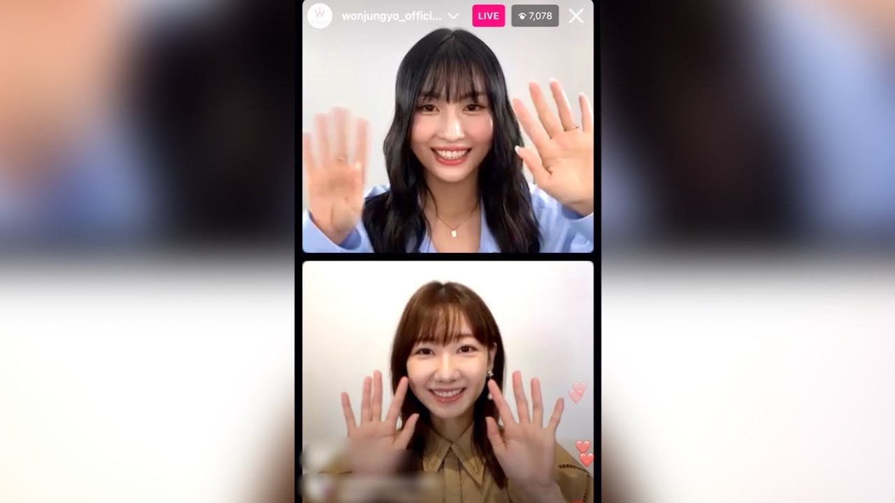 【AKBゆきりんがTWICEモモりんと初対面！」Wonjungyoインスタライブ