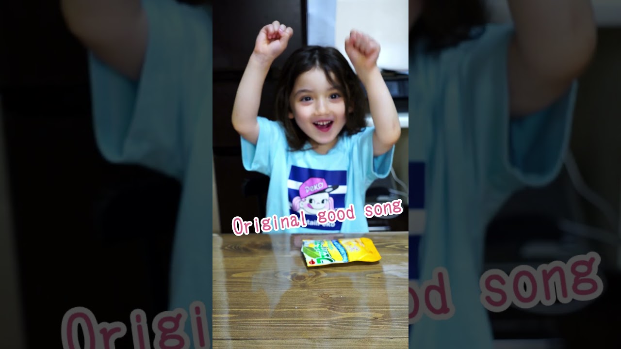 デザートはとりあえず隠します！3歳娘　#shorts