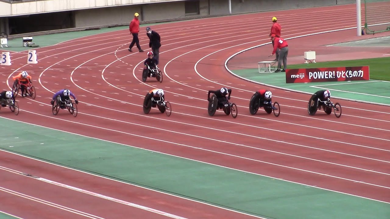 T34 女子 100m (-3.9)：2023 WPA公認 第34回 日本パラ陸上