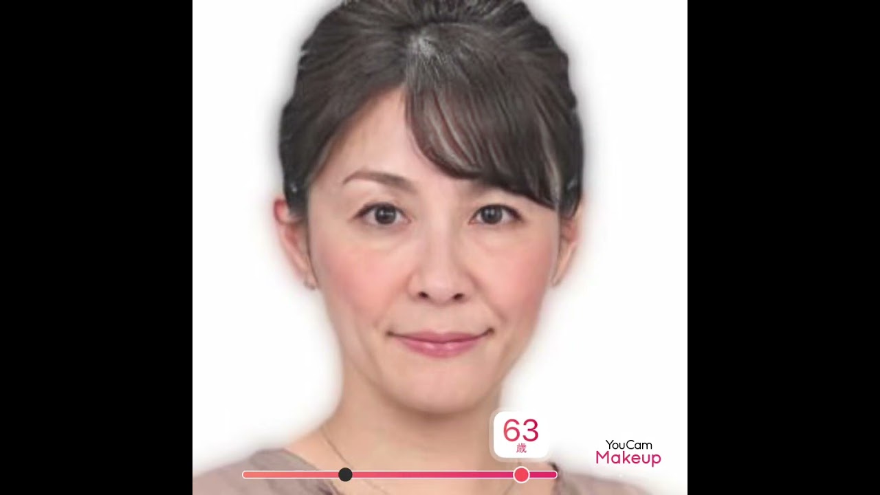 フジテレビアナウンサー斉藤舞子のAI未来予測老化動画