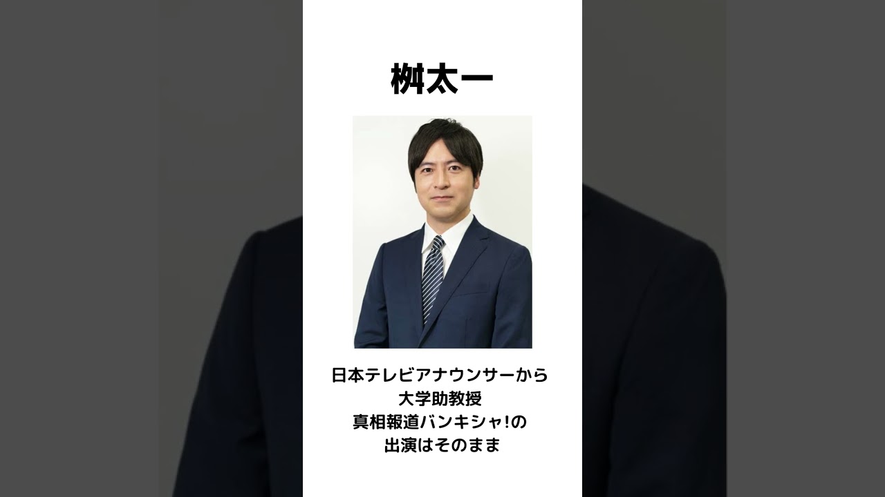 意外な転身アナウンサー