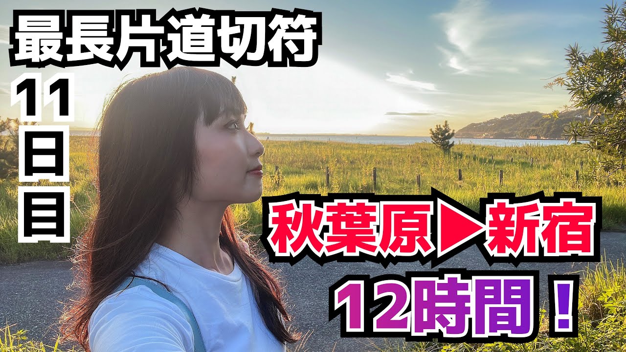 千葉一周‼︎ぶらり途中下車の旅【最長片道切符#19】
