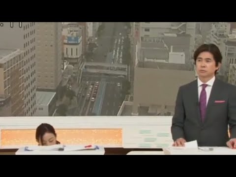 テレ朝  放送事故  ボヤキ  シーン坪井直樹アナウンサー　ミサイル　朝鮮　モーニング