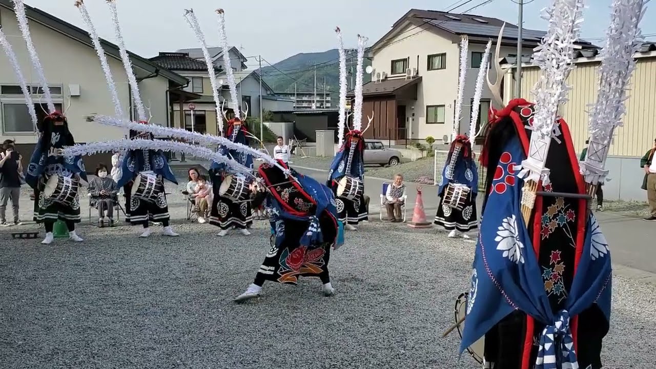 笹崎鹿踊り（大船渡市）