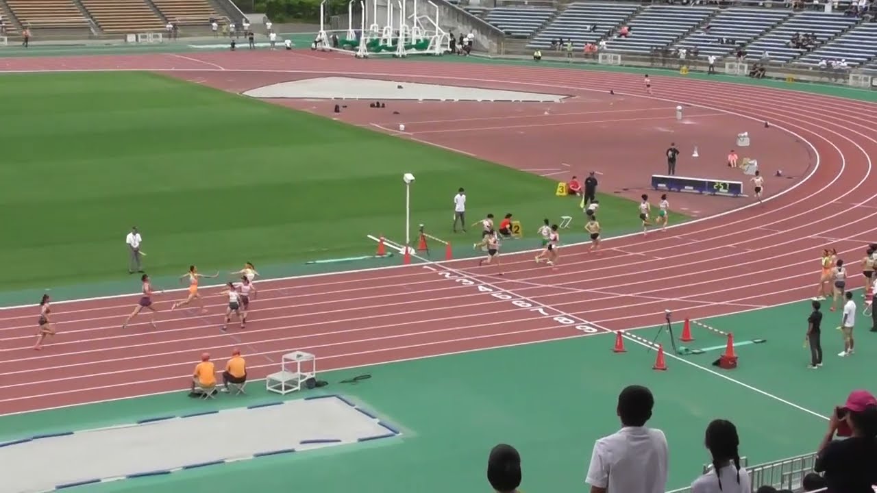 2023京都IH陸上　女子4×400mリレー決勝