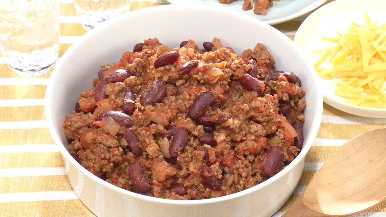 【3分クッキング公式】チリコンカーン