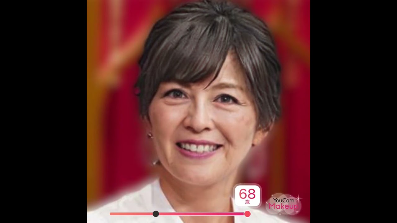 元フジテレビアナウンサー中野美奈子のAI未来予測老化動画