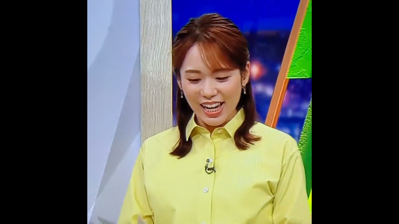迫る吉岡真央アナ　#shorts
