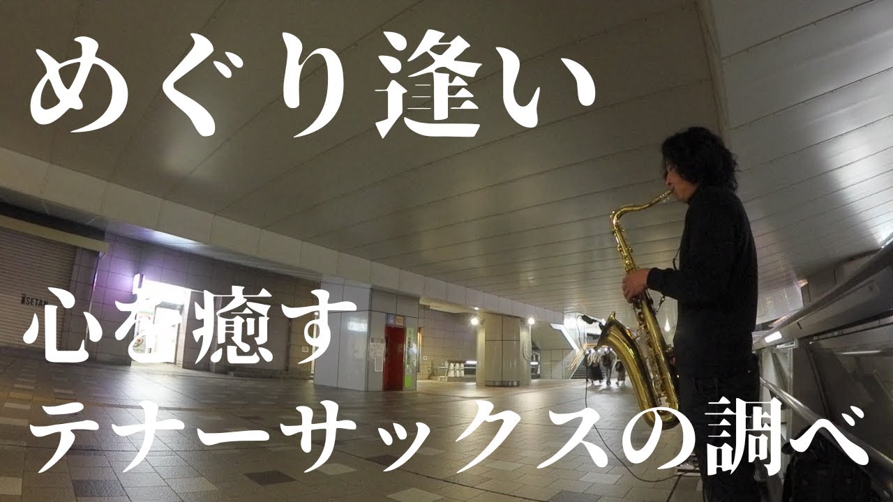 心を癒すサックスの調べ「めぐり逢い/アンドレギャニオン」