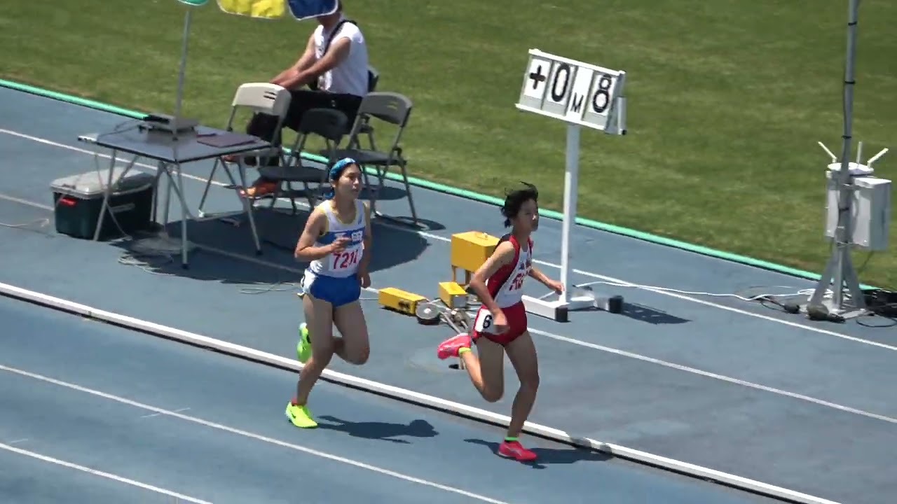 20230521112004宮崎県中学ｼﾞｭﾆｱ3女800ｍ予選6組 渡邊 夢結3(吾田)