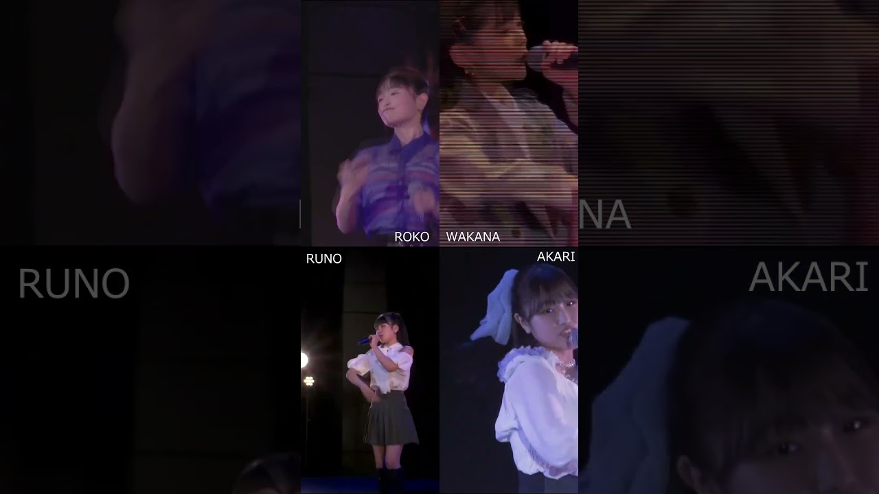 ハロプロ　「夢見る １５歳」４人（2023年5月時点）