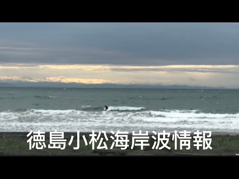 5/14AM6:00徳島市内小松海岸サーフィン波情報