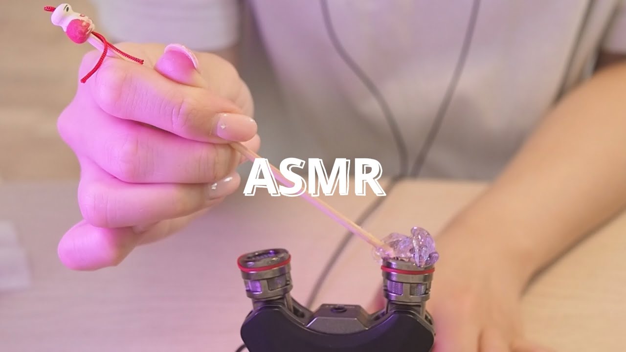 【ASMR】ゾワゾワ ゾクゾク まるで耳に水が入ったような音　Sounds like water in your ears