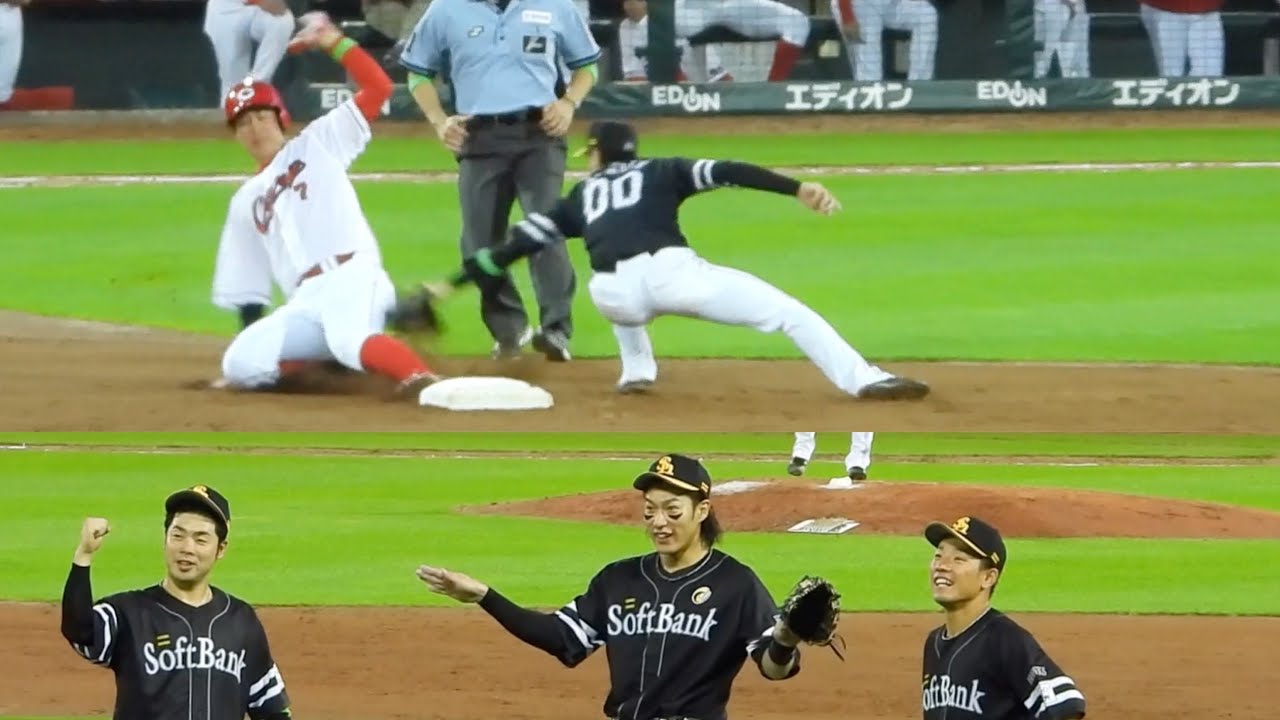 堂林、盗塁決めるもリクエストでアウトに覆る。柳田さんはファンに判定求める 広島カープ2023年6月2日
