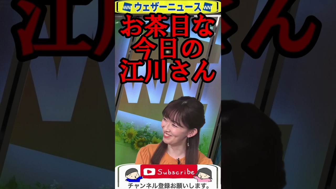 江川清音キャスター ウェザーニュース #shorts