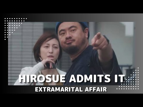 (News) Hirosue Ryoko's Extramarital Affair With Shusaku Toba - Hirosue Admits It