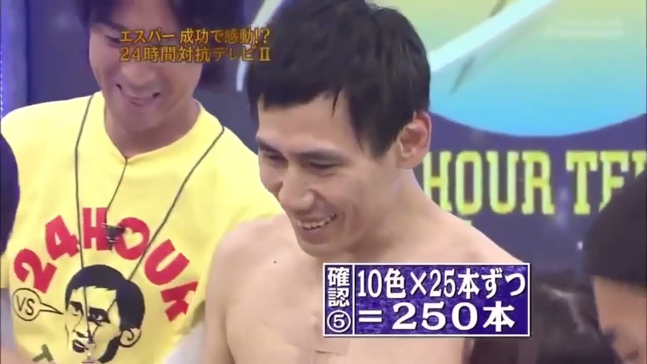 《めちゃイケ》「24時間対抗テレビ」高速キャップ戻し万寿男