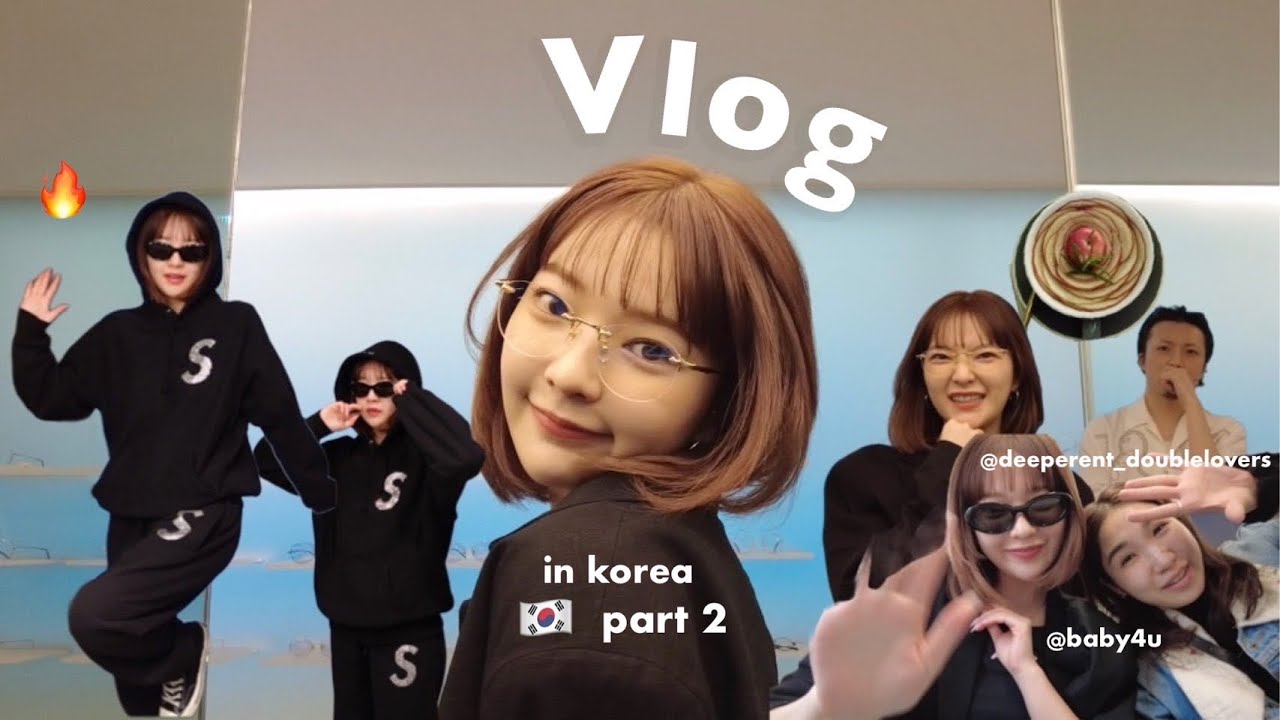 Korea Vlog. 1泊2日韓国旅~爆買い爆食しすぎた。