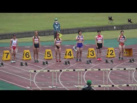 20230528 宮崎県高校総体 女子七種100mH決勝1～3組