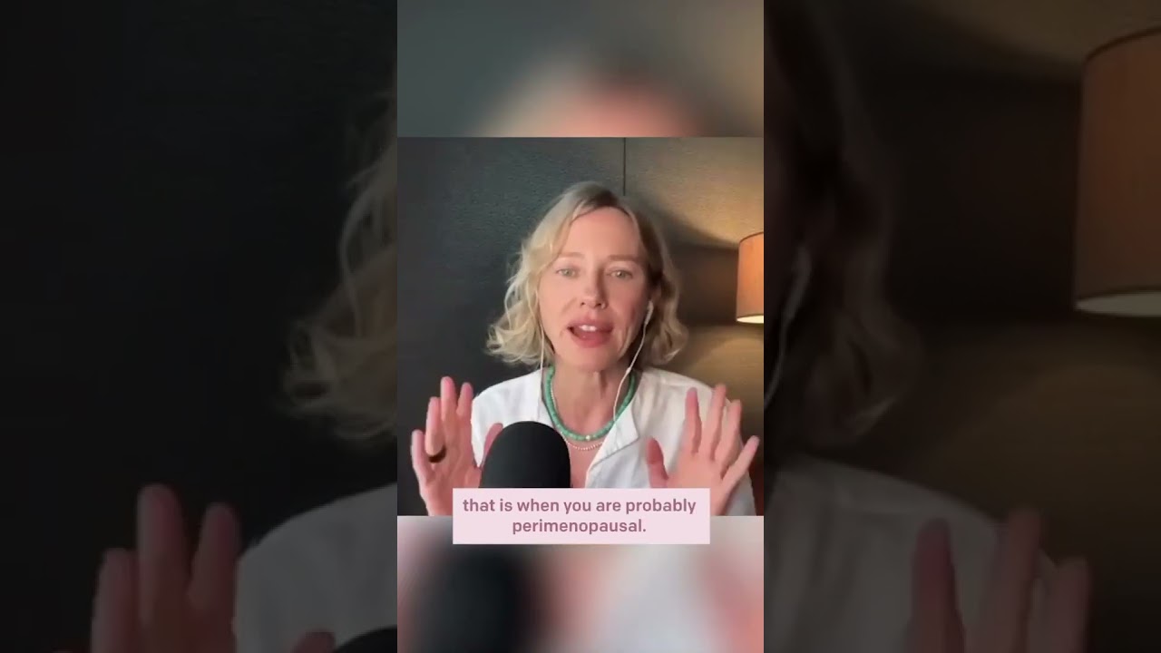 Naomi Watts & Molly Sims Talk Menopause