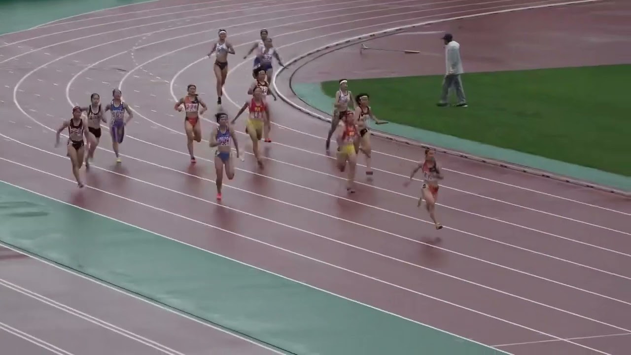 2023.6.17 南九州地区大会 女子4×100mR決勝(速報)