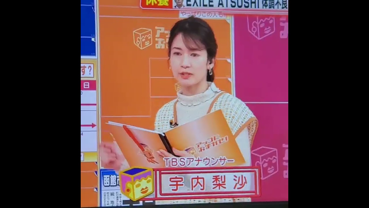 宇内梨沙アナ　#shorts
