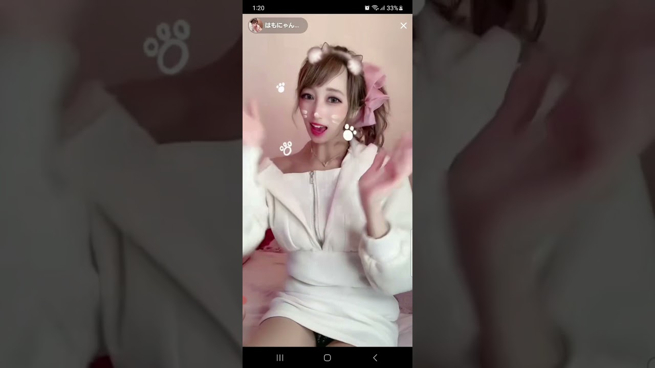 TikTokパンチラ