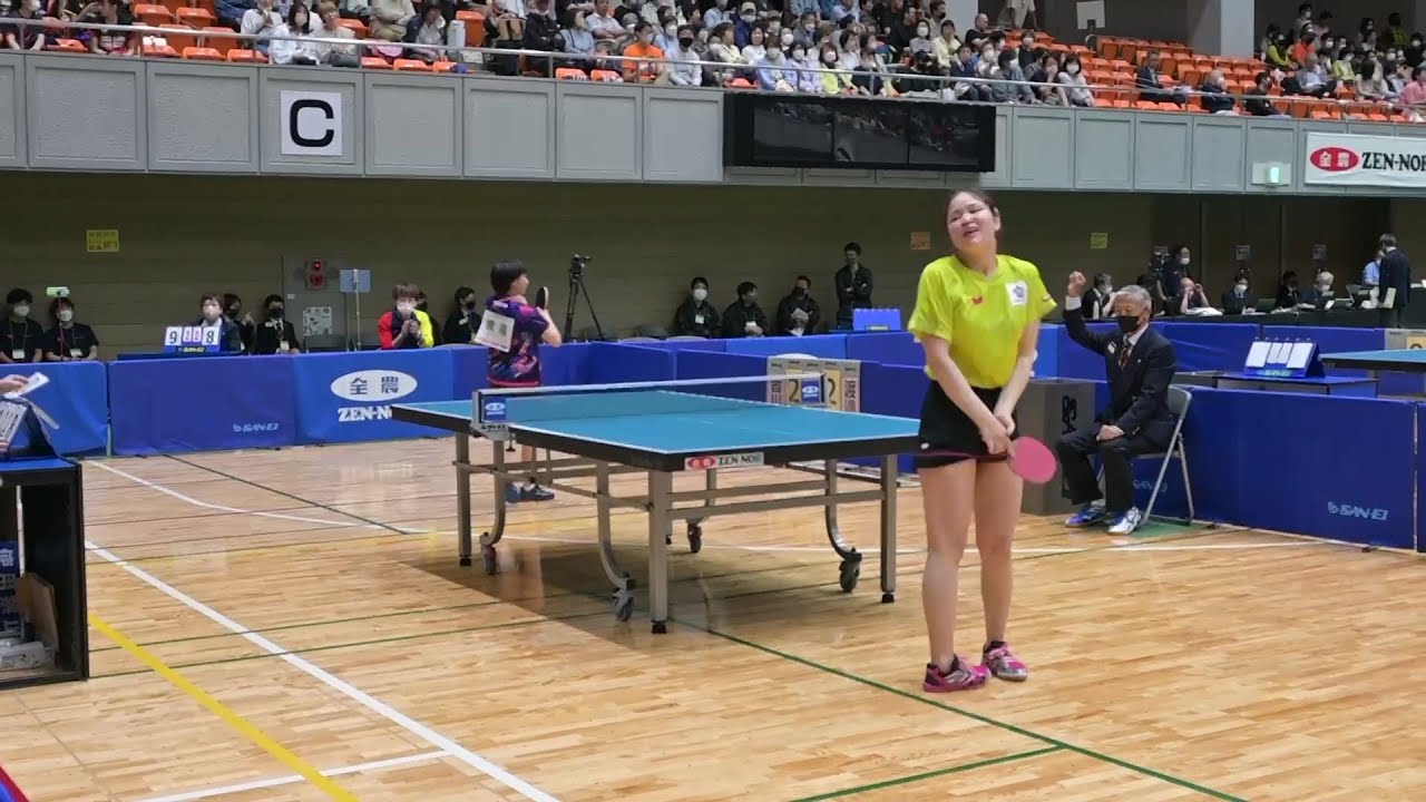 【ハイライト】女子1回戦 皆川優香 vs 渡邉ひかり｜卓球 第4回パリ五輪日本代表選考会