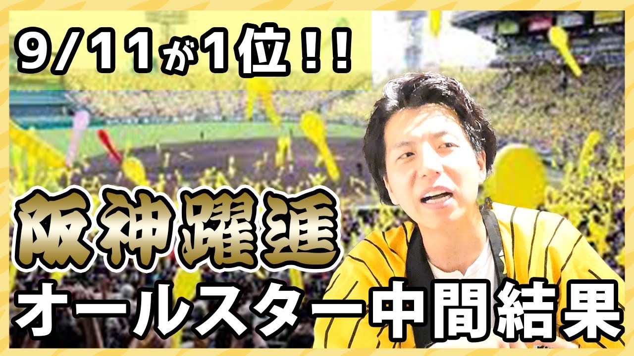 【オールスター中間発表】9選手が1位！今年のオールスターはどうなるのか！？