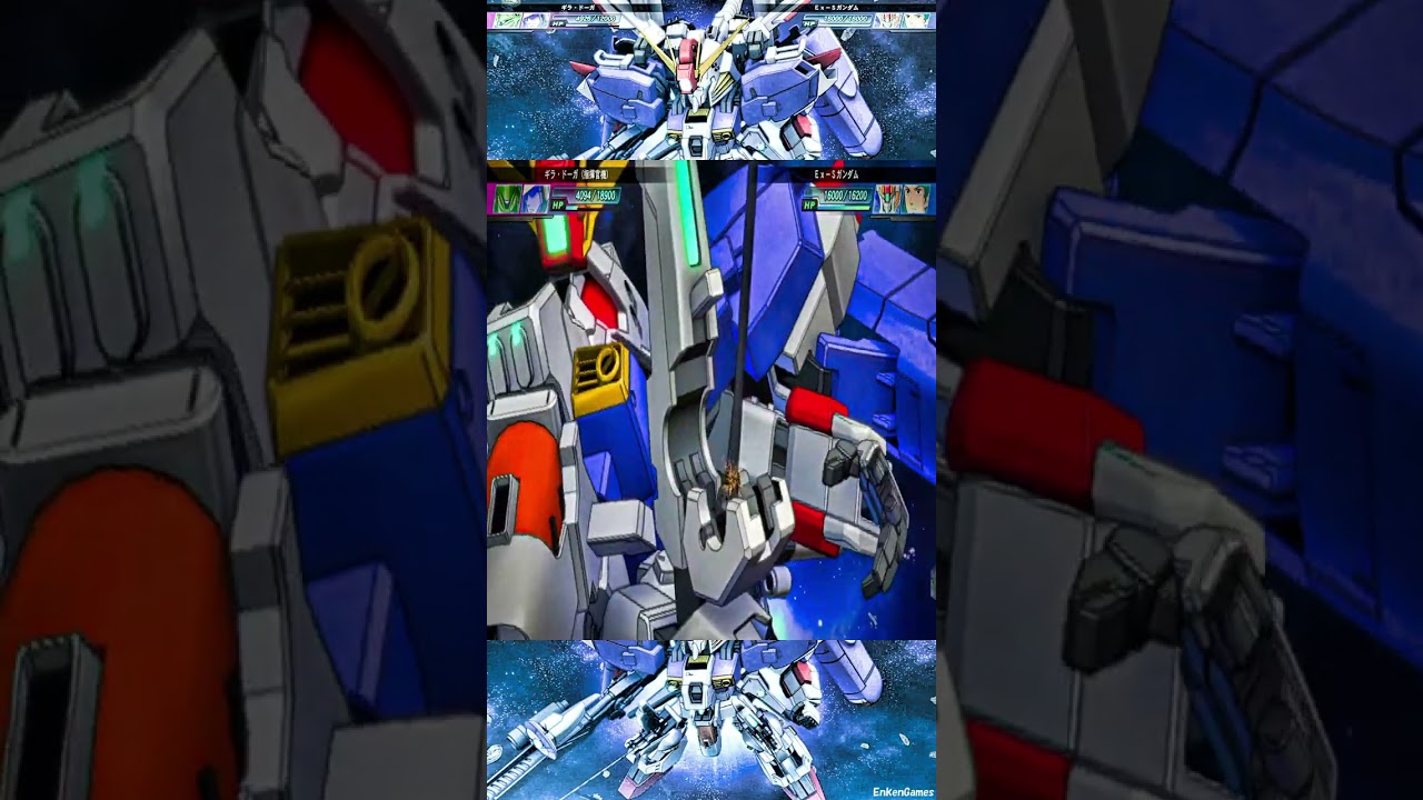 233 機動戦士ガンダム・センチネル Ex-Sガンダム カミーユ・ビダン(CV.飛田展男) Gジェネレーション ジェネシス #shorts