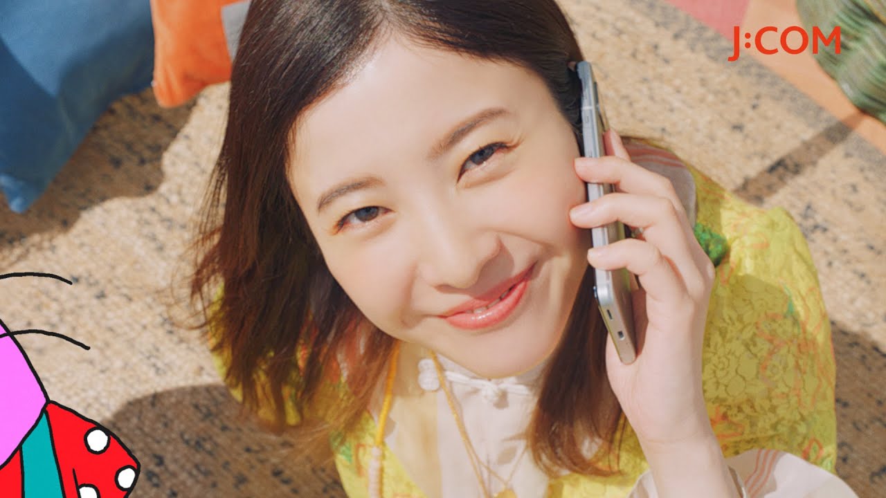 CM「ピクニック篇 データ盛」J:COM MOBILE