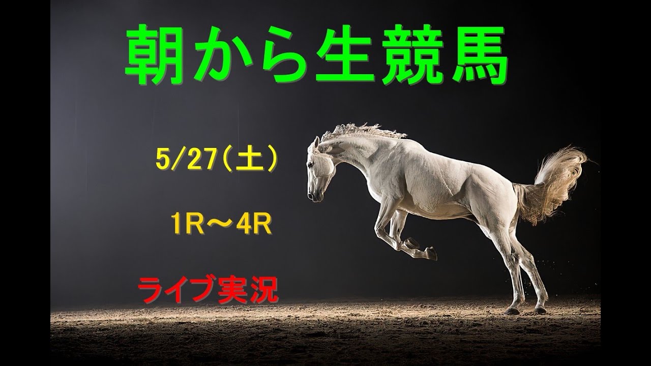 【中央競馬】　朝から生競馬　ライブ配信　（新潟→京都→東京）Horse Racing Commentary